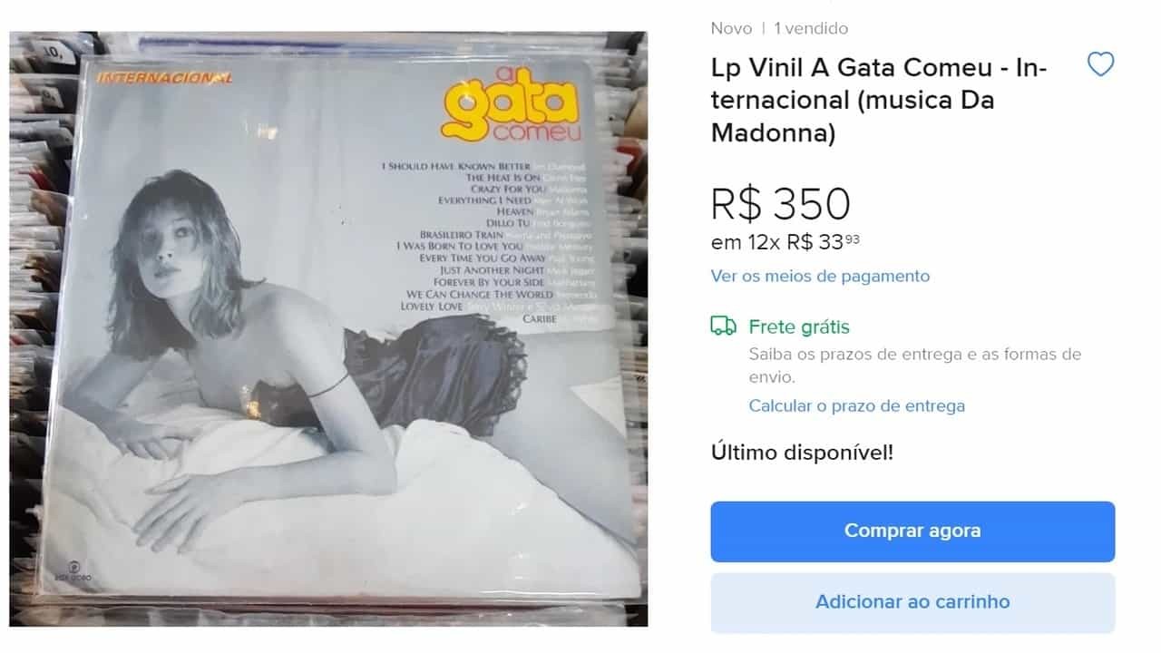 Música de Madonna fez disco de novela ser retirado das lojas às pressas