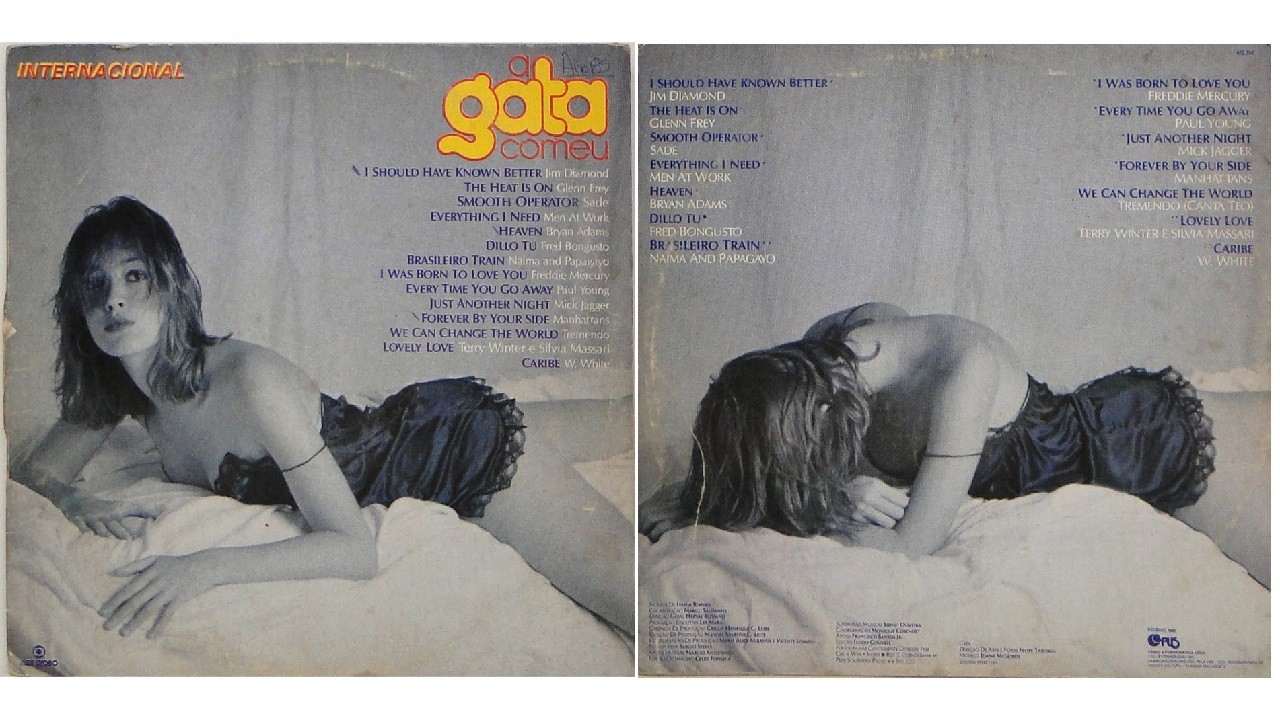 Globo apostou em fotos eróticas para vender trilhas de novela nos anos 1980
