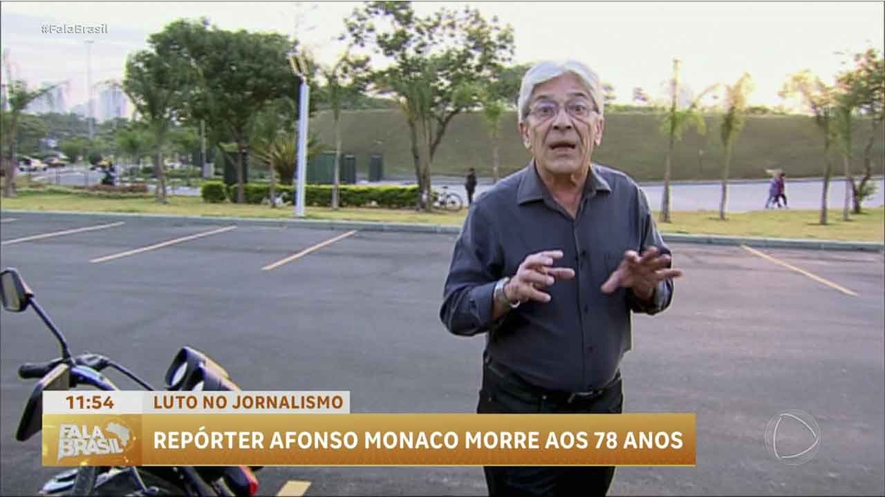 Morre o jornalista Afonso Monaco da Record