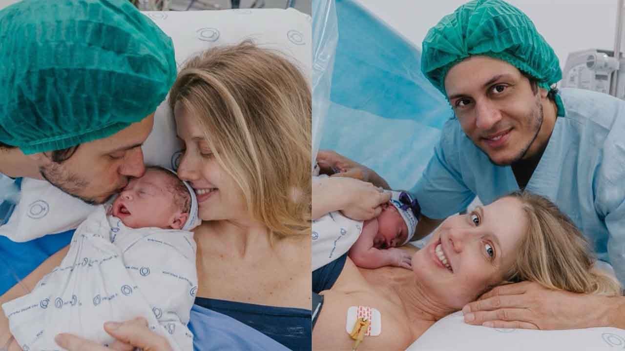 Gabriela Prioli mostra filha pela 1ª vez após nascimento