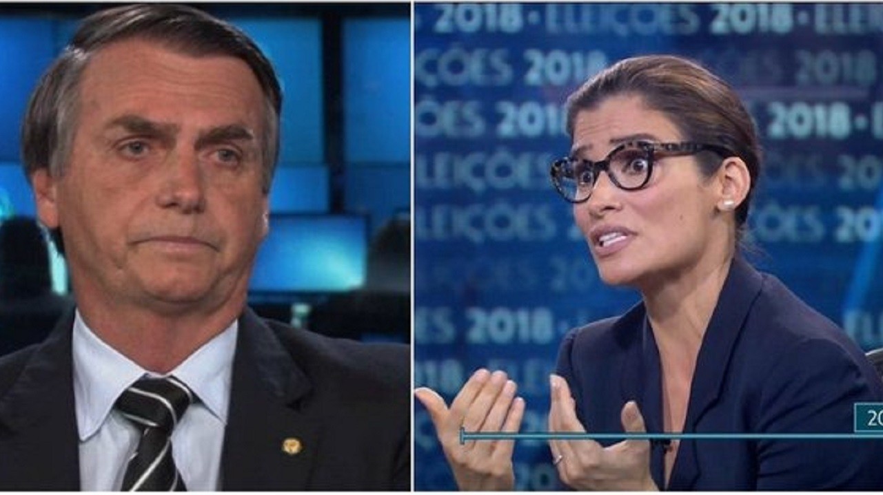 Bolsonaro no Jornal Nacional: Em 2018 teve barraco e climão