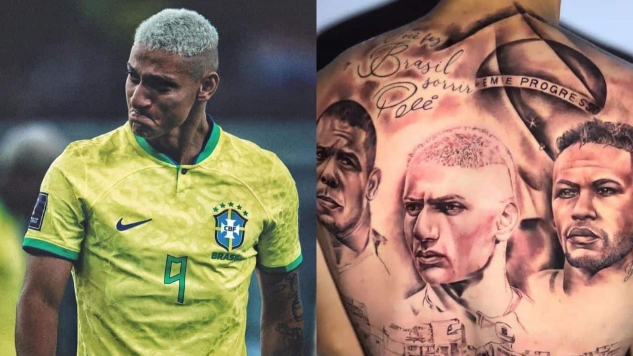 Ronaldo tem reação inesperada com tatuagem de Richarlison