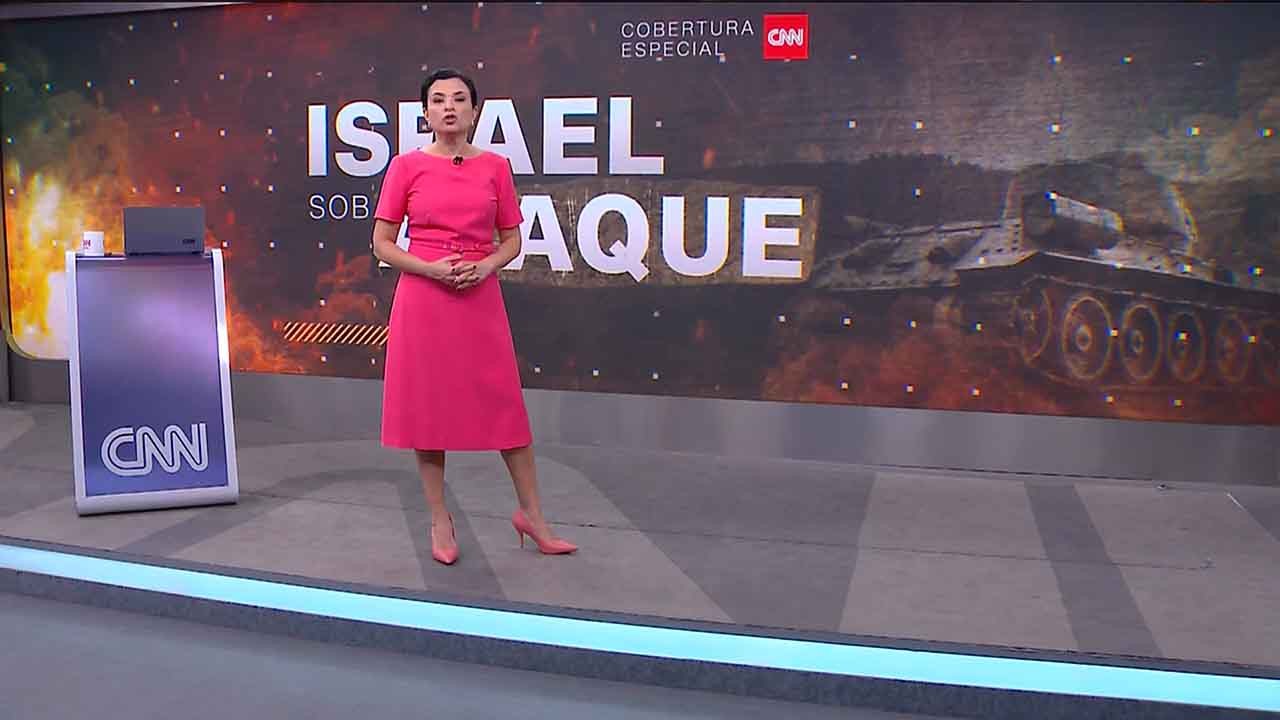 CNN Brasil bate Ibope da GloboNews em SP com cobertura da guerra em Israel