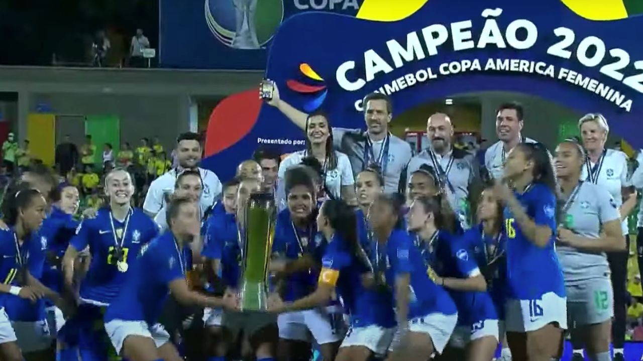 SBT é vice no Brasil na maioria dos jogos da seleção feminina na Copa América