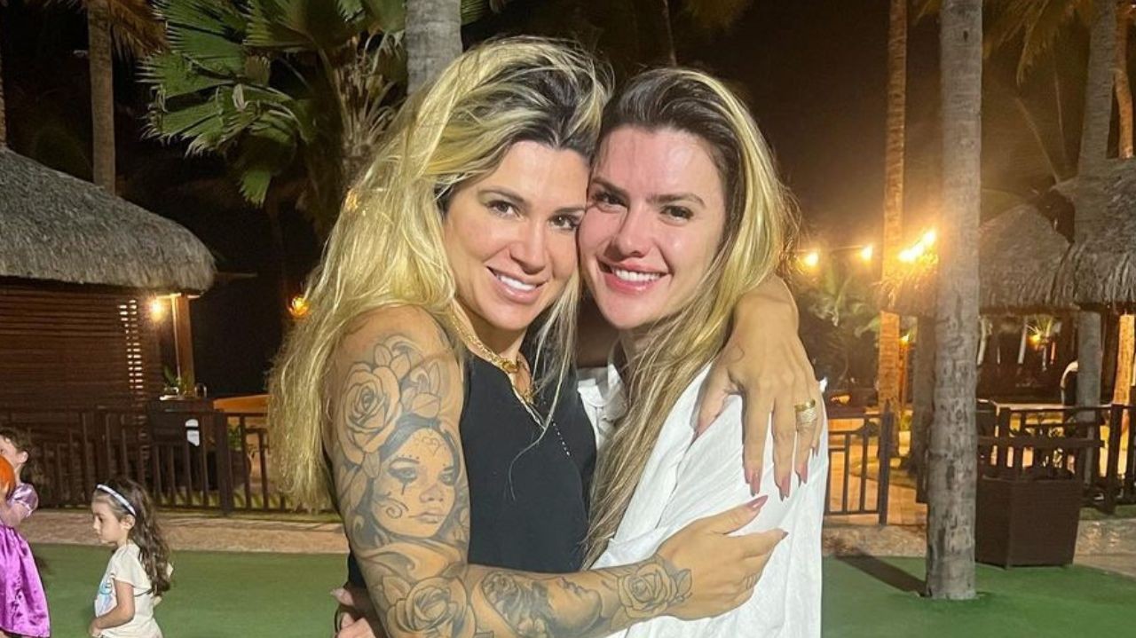 Dani Souza reencontra Mirella Santos após treta