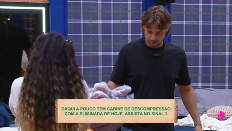A Fazenda 18: Daniel provoca Thaíde após voltar da Roça: \"Apareça!\"