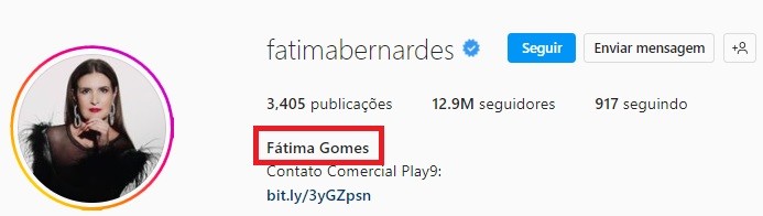 Fátima Gomes? Por que Fátima Bernardes teve sobrenome trocado nas redes sociais?
