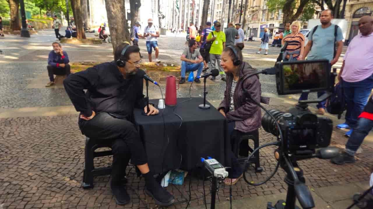 Fora da TV, Geraldo Luís lança nova temporada de podcast com pessoas em situação de rua