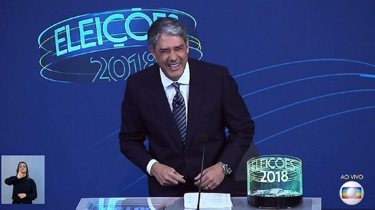 William Bonner avisa à Globo que não quer mediar debate presidencial em 2022