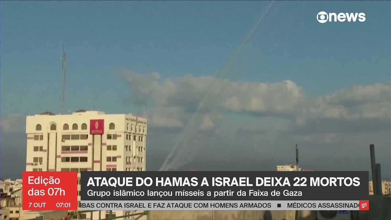 Ataque a Israel expõe fragilidades da GloboNews e CNN Brasil