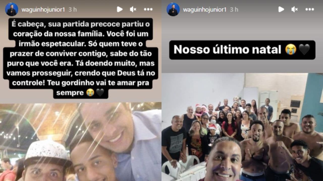 Filho do cantor Waguinho é assassinado no Rio, aos 22 anos