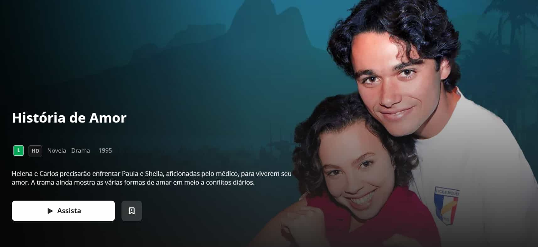 História de Amor no Globoplay