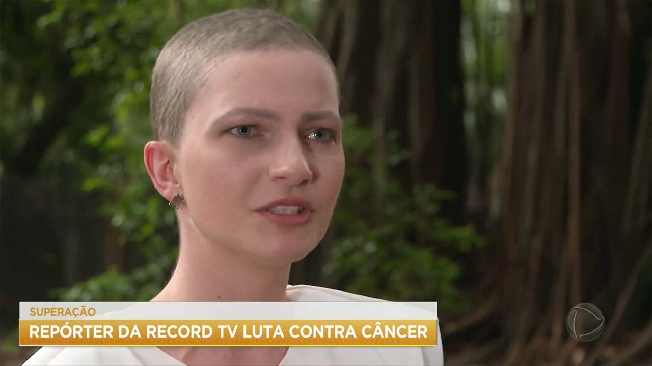 Repórter volta a Record após câncer agressivo
