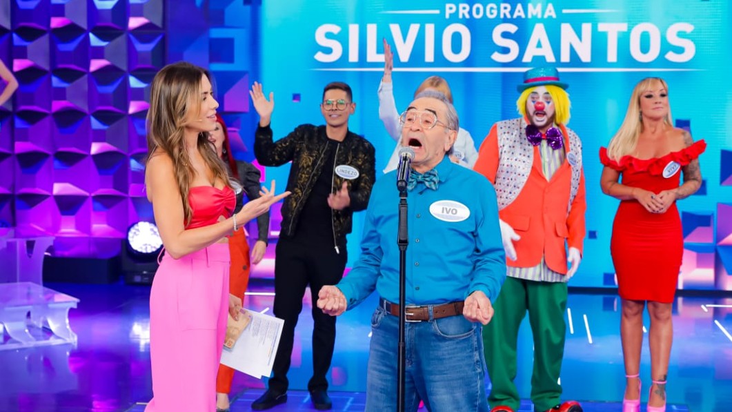 Ivo Holanda participa do Programa Silvio Santos no palco pela 1ª vez na história