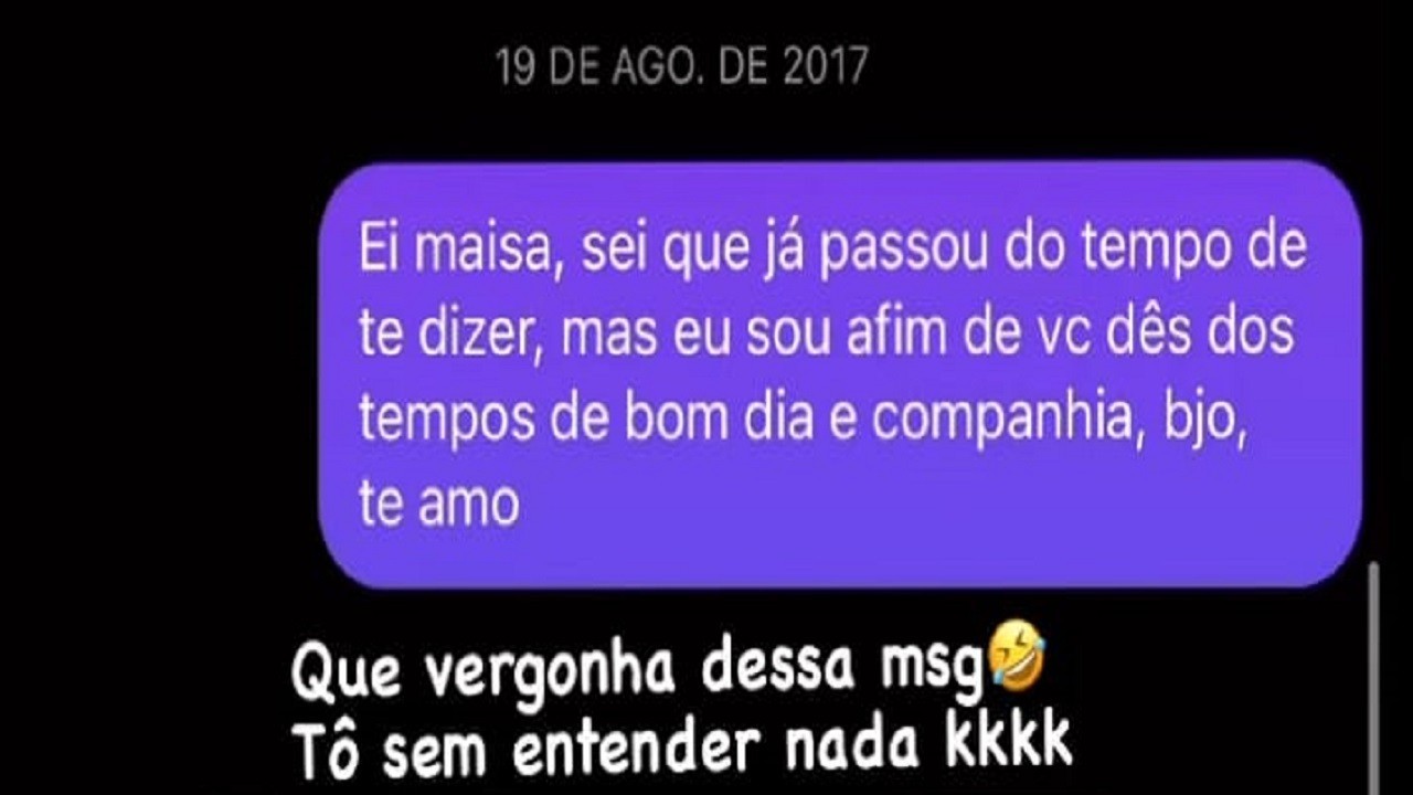 Cantor João Gomes promete música para Maisa Silva: \"É o mínimo\"