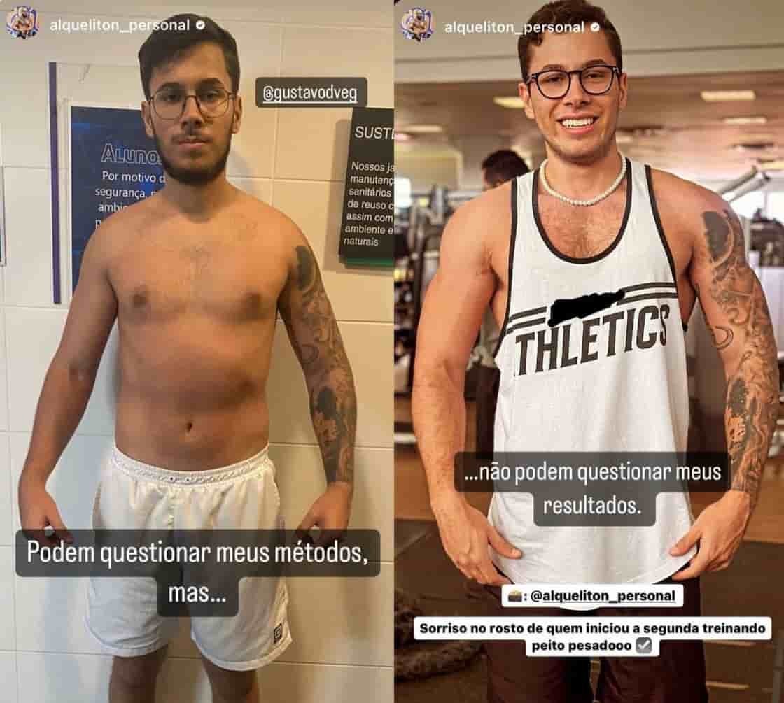 Irmão de Marília Mendonça choca com corpo musculoso e mostra antes e depois
