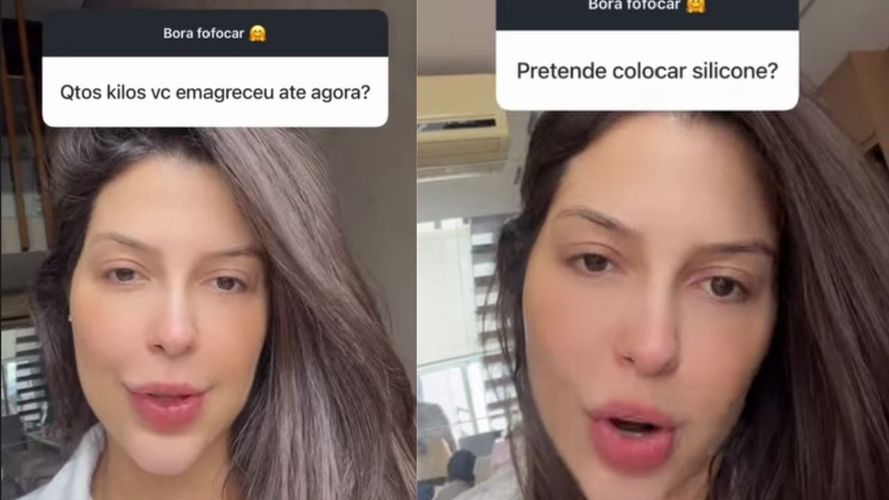 Laís Caldas perde 16 kg após nascimento da filha e revela planos de cirurgia