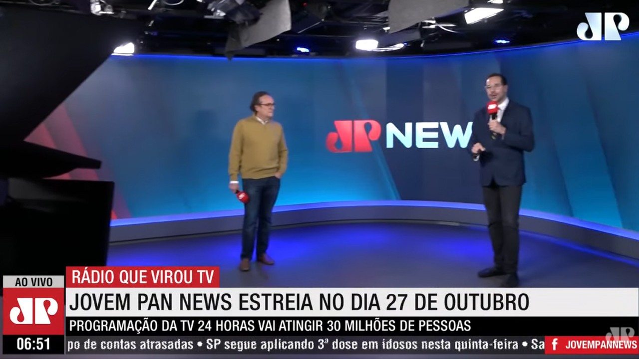 Jovem Pan News não será a Fox News do Brasil e nem voz da direita, garante diretor