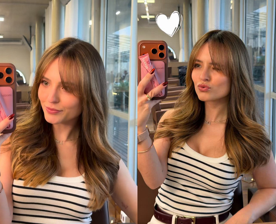 Larissa Manoela renova visual do cabelo e exibe resultado impecável no salão