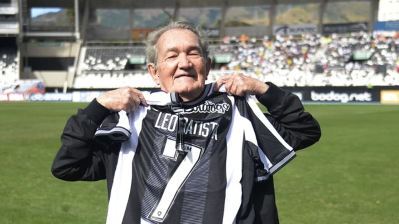 Léo Batista torce para o Botafogo