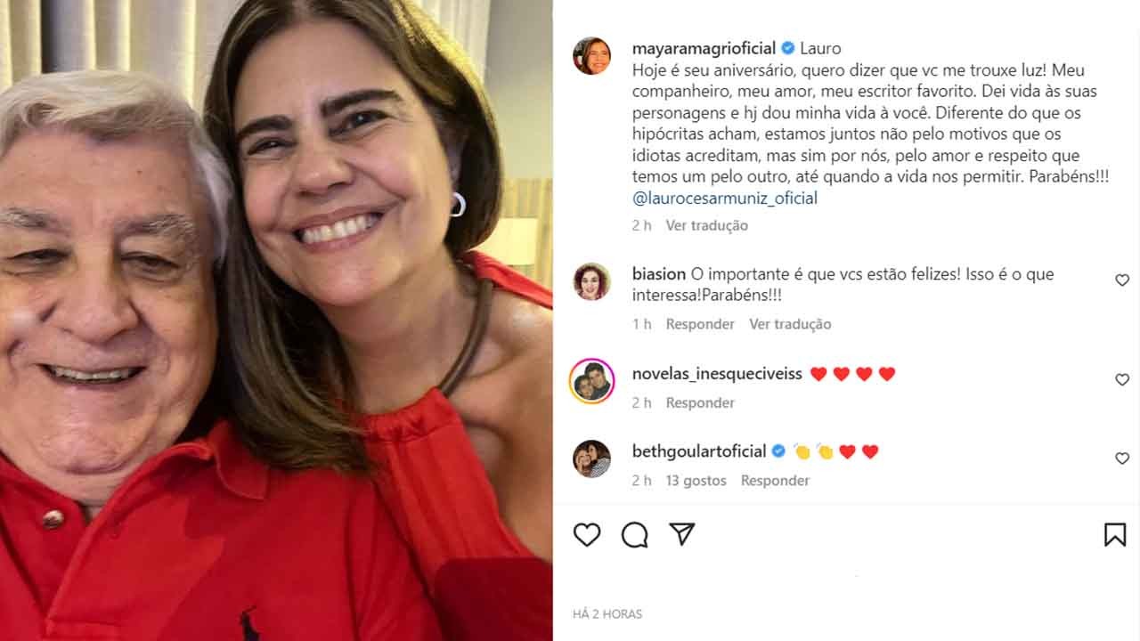Mayara Magri rebate críticas por romance com ex-autor da Globo: \"Hipócritas\"