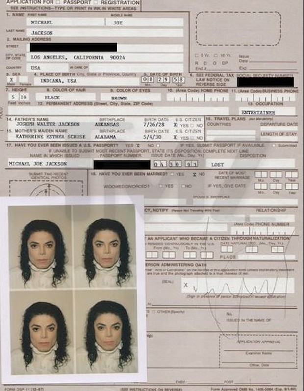 Documento raríssimo de Michael Jackson é vendido por mais de R$ 400 mil