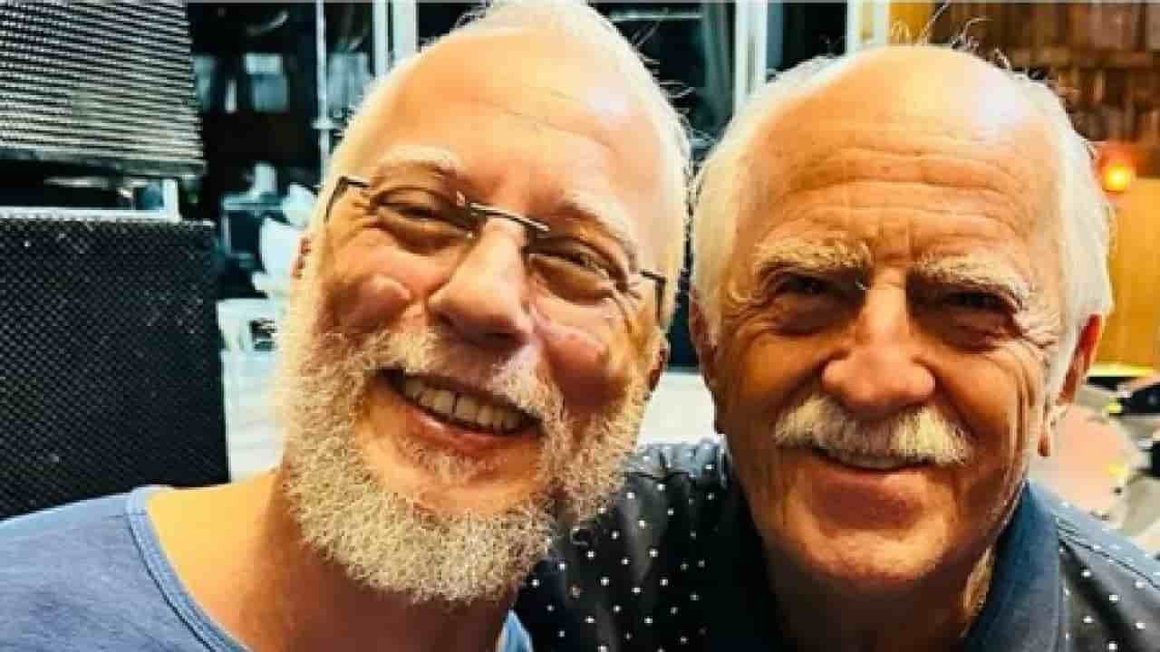 Ary Fontoura choca ao posar com ex-ator mirim 40 anos depois