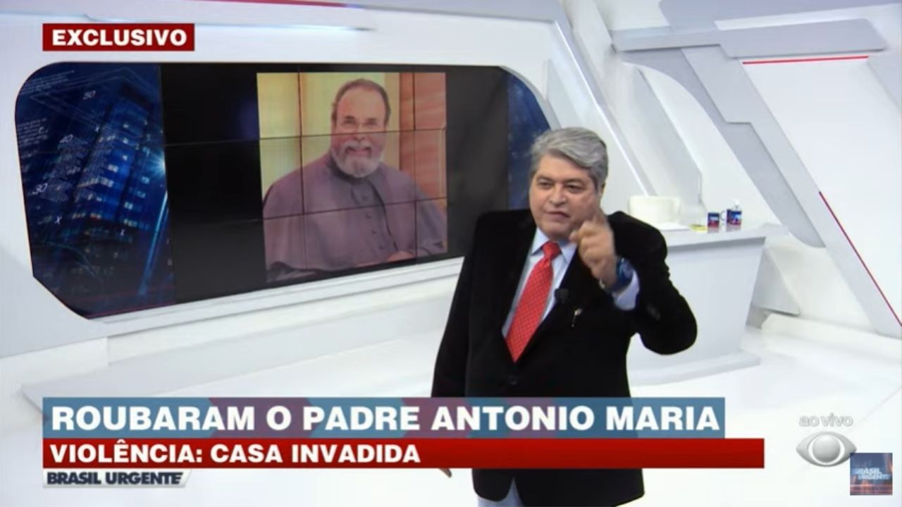Padre Antonio Maria tem casa invadida por bandidos: \"Desordem total\"