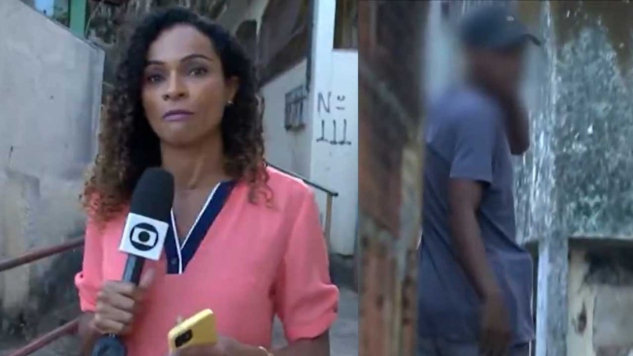 Repórter da Globo é carregado no colo ao vivo; assista