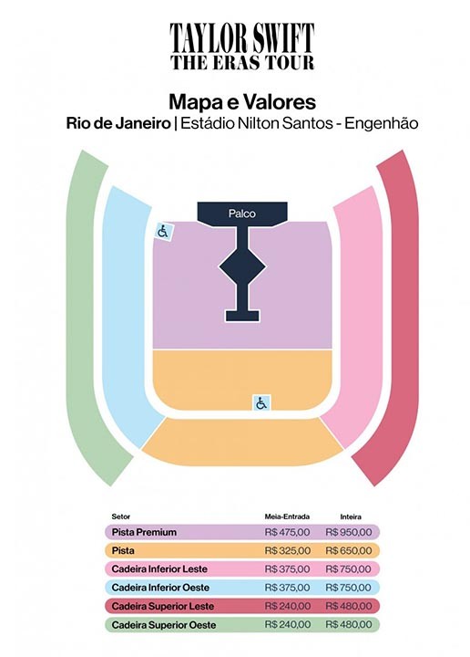 Taylor Swift no Brasil: Pré-venda dos ingressos começa neste terça; saiba como comprar