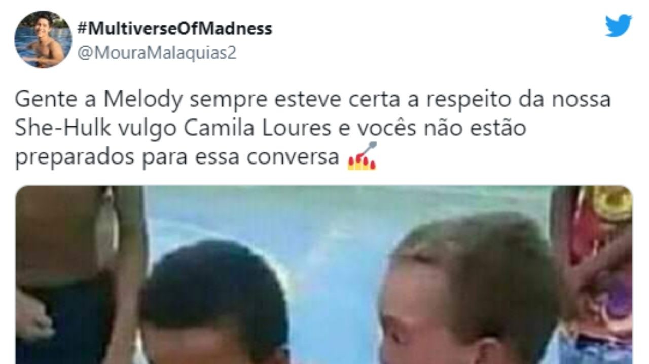 Web resgata antiga discussão de Camila Loures e aponta: \"Melody sempre esteve certa\"