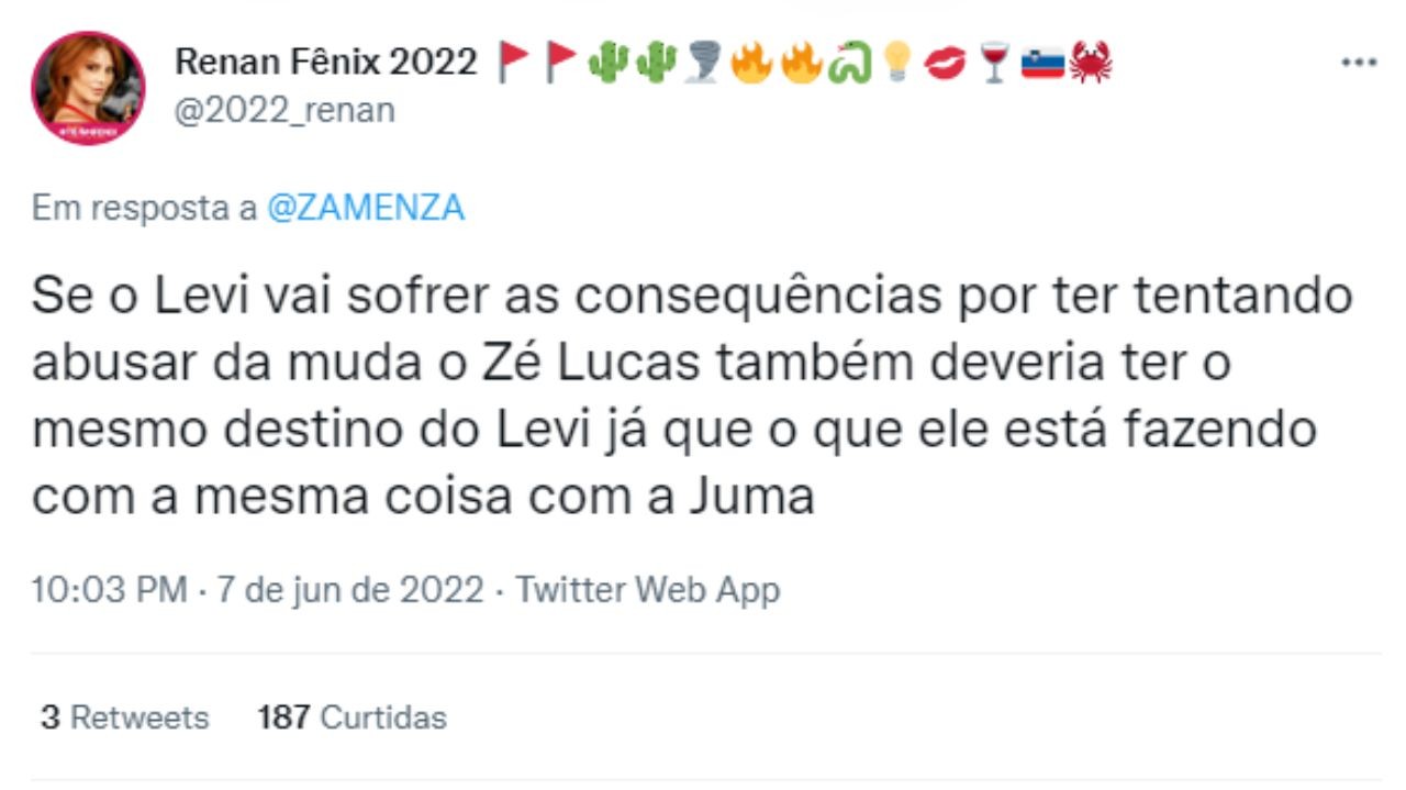 Pantanal: Público reprova romance de Juma e José Lucas e aponta abuso