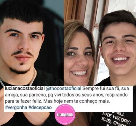 Mãe de Thomaz Costa detona ator após ele entrar no OnlyFans: \"Decepção\"