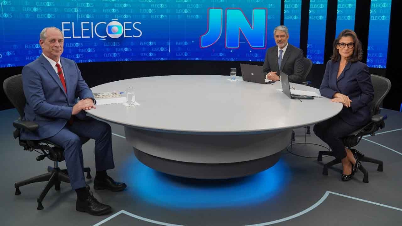 Ciro Gomes anuncia no Jornal Nacional lançamento de TV: \"Vai concorrer com a Globo\"