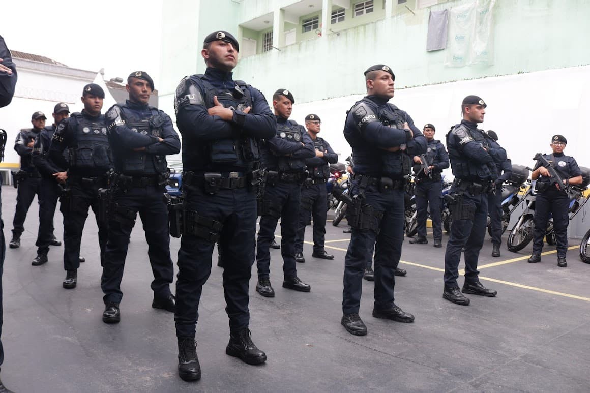 Santos Mais Segura: nova base da Guarda Municipal é inaugurada na região central da cidade