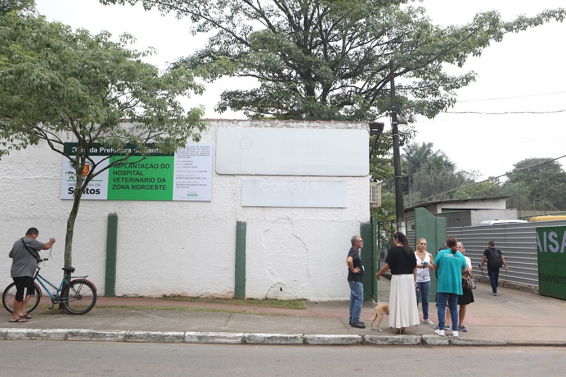 Santos inicia obras do primeiro Hospital Veterinário Municipal