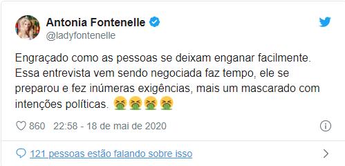 Felipe Neto é detonado por Antônia Fontenelle durante entrevista no Roda Viva: \"Fedelho\"