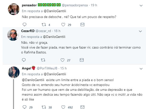 Danilo Gentili faz piada sobre empurrão de Padre Marcelo e é detonado: \"Infeliz\"