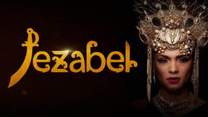 Logotipo da novela "Jezabel".