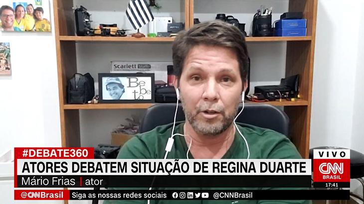 Mario Frias fala sobre suposta indicação para substituir Regina Duarte no governo Bolsonaro