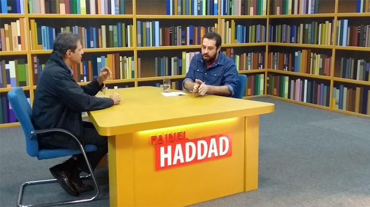 Fernando Haddad estreia como apresentador de TV