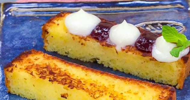 Receita de bolo sem fermento • Site Ana Maria Braga