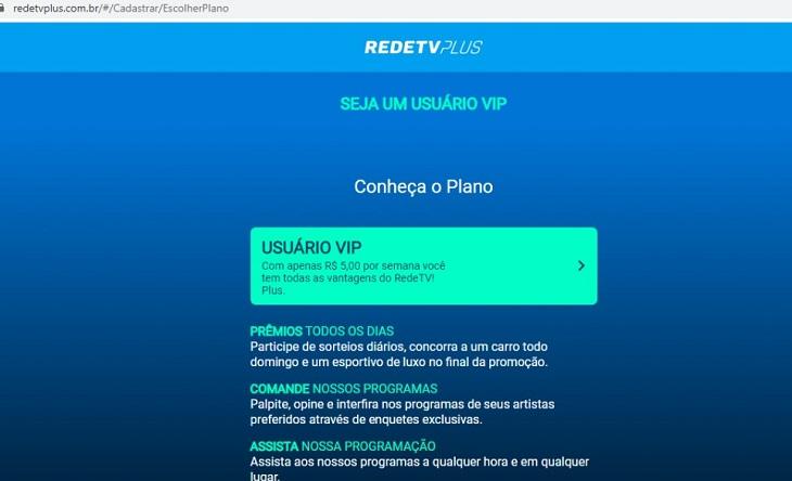 RedeTV! lança sorteio de prêmios aproveitando MP de Bolsonaro