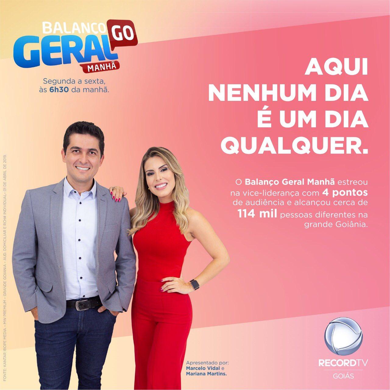 Em briga pelo primeiro lugar, Globo e Record trocam farpas em Goiânia