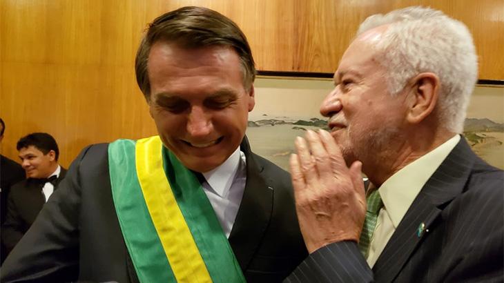 Jair Bolsonaro e Alexandre Garcia