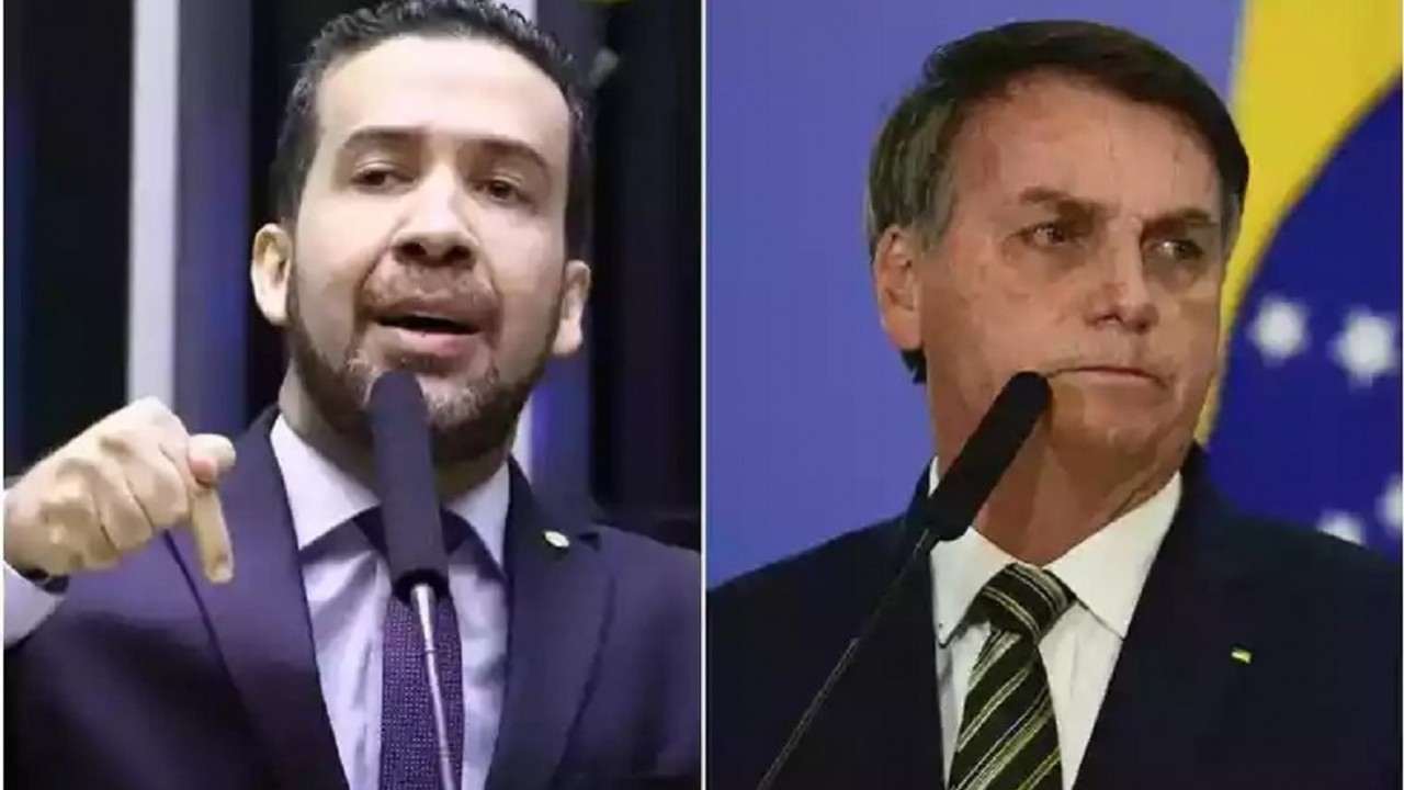 André Janones e Jair Bolsonaro