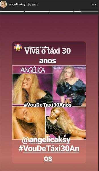 Há 30 anos, Angélica lançava \"Vou de Táxi\" e se tornava hit no país