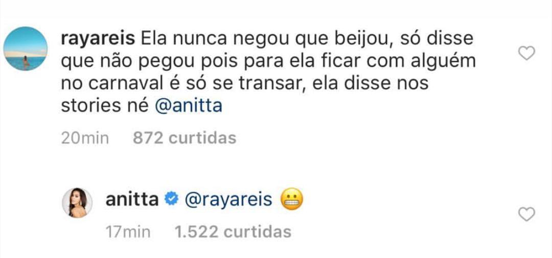 Leo Dias divulga vídeo de Anitta beijando Neymar; cantora dá a entender que beijar não é \"pegar\"