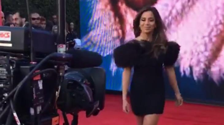 Anitta com novo vestido no Grammy Latino