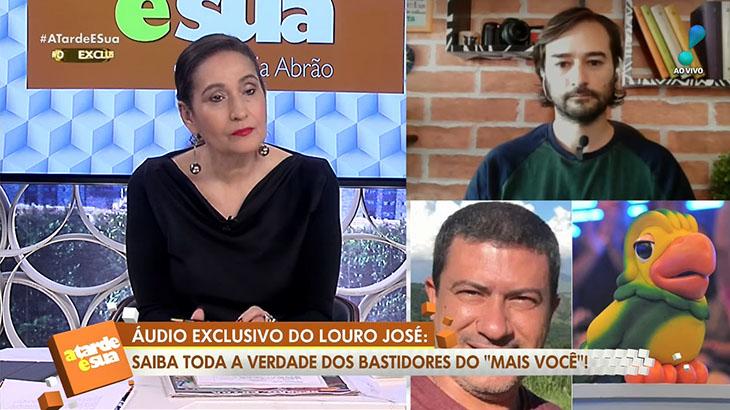 A Tarde É Sua expõe insatisfação de Tom Veiga contra a Globo